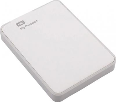 Внешний жесткий диск Western Digital My Passport 500GB White (WDBZZZ5000AWT-EEUE) - вид сверху