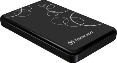 Внешний жесткий диск Transcend StoreJet 25A3 750GB Black (TS750GSJ25A3K) - общий вид