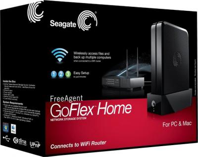 NAS сервер Seagate GoFlex Home 2 TB (STAM2000200) - коробка