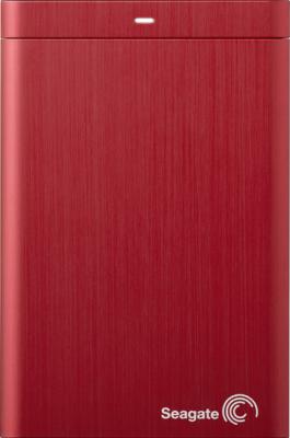 Внешний жесткий диск Seagate Backup Plus Portable Red 1TB (STBU1000203) - общий вид