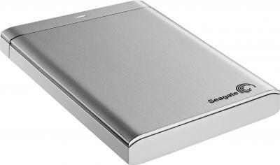 Внешний жесткий диск Seagate Backup Plus Portable Silver 1TB (STBU1000201) - общий вид
