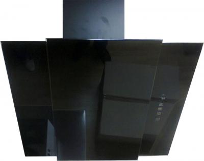 Вытяжка наклонная ZORG Vesta 1000 S (60, черное стекло) - общий вид