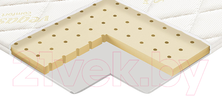 Наматрасник ортопедический Vegas Transform Латекс 130x200