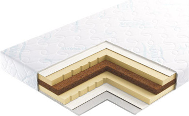 Наматрасник ортопедический Vegas Transform Латекс Микс 80x200 -