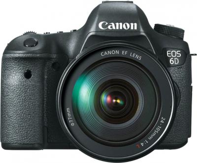 Зеркальный фотоаппарат Canon EOS 6D Kit 24-105mm IS - вид спереди