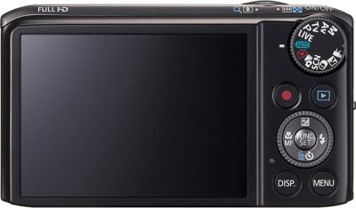 Компактный фотоаппарат Canon PowerShot SX240 HS Black - вид сзади