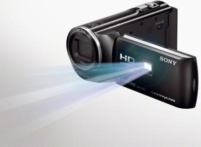 Видеокамера Sony HDR-PJ220E (Black) - проектор