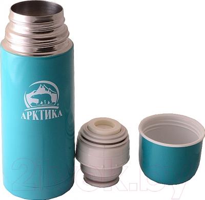 Термос для напитков Арктика 102-350 (тиффани) - крышка-чашка