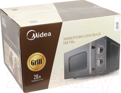 Микроволновая печь Midea MG820CJ7-B1 - коробка