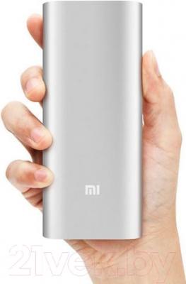 Портативное зарядное устройство Xiaomi Mi Power Bank 16000mAh / NDY-02-AL (серебристый)