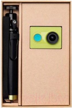 Экшн-камера Xiaomi YI Selfie Set + Bluetooth (зеленый)