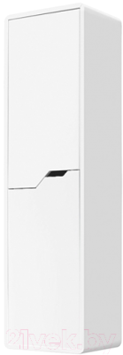 Шкаф-полупенал для ванной Belux Альба П35 (белый, левый)