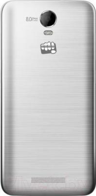 Мобильный телефон Micromax Canvas Power AQ5001 (серебристый + защитная пленка)