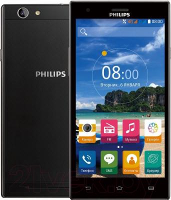 Смартфон Philips S616 (темно-серый)
