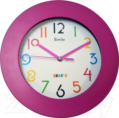 Настенные часы Romika RM-0137/EG (розовый)