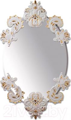 Зеркало Lladro Funcional (белый с золотом)