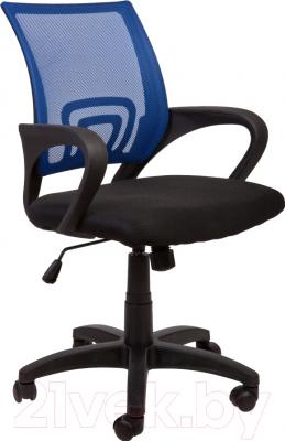 Кресло офисное Седия Omega (сине-черный)