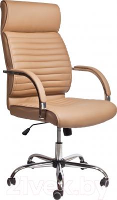 Кресло офисное Седия Alexander Chrome Eco (имбирь)