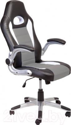 Кресло геймерское Седия Lotus Eco (черный/белый/серый)