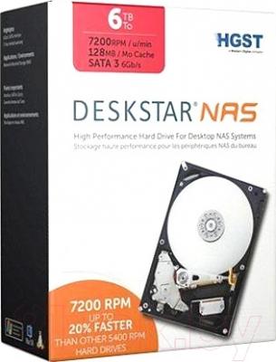 Жесткий диск Hitachi Deskstar NAS 6TB (H3IKNAS600012872SE)