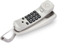 Проводной телефон Texet TX-219 (светло-серый) - 