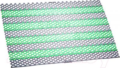 Коврик грязезащитный Примекс Ресталинг-14/Прималаст-10 1000x6000 (сталь/зеленый)