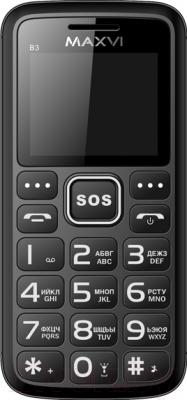 Мобильный телефон Maxvi B3 (черный)