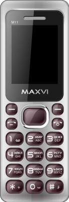 Мобильный телефон Maxvi M11 (коричневый)