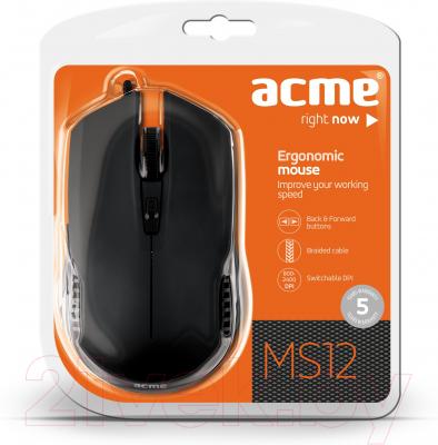 Мышь Acme MS12 Ergonomic Mouse (874585)