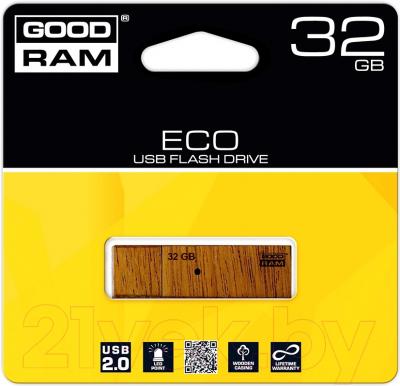 Usb flash накопитель Goodram Eco 32GB (PD32GH2GRER9)