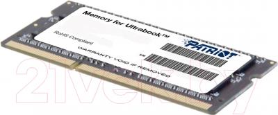 Оперативная память DDR3 Patriot PSD34G1600L81S