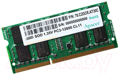 Оперативная память DDR3 Apacer DV.08G2K.KAM