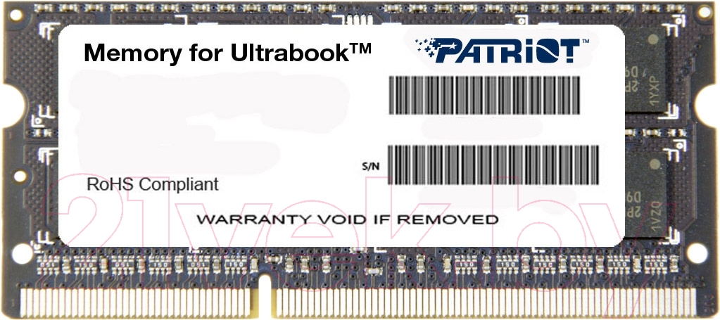 Оперативная память DDR3L Patriot PSD38G1600L2S