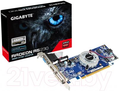 Видеокарта Gigabyte R5 230 1Gb DDR3 64bit (GV-R523D3-1GL)