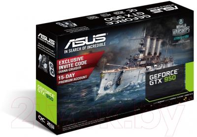 Видеокарта Asus GeForce GTX 950 2GB GDDR5 (GTX950-OC-2GD5)