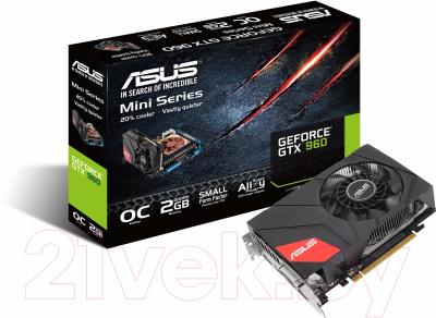 Видеокарта Asus GeForce GTX 960 2GB GDDR5 (GTX960-MOC-2GD5)