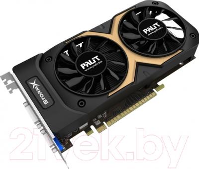 Видеокарта Palit GTX750Ti StormX Dual 2Gb DDR5 (NE5X75TTHD41-1076F)