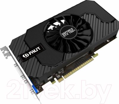 Видеокарта Palit GeForce GTX 750 Ti StormX OC 2GB GDDR5 (NE5X75TSHD41-1076F)