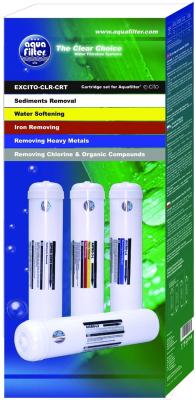Картридж для фильтра Aquafilter EXCITO-CLR-CRT (4шт) - упаковка