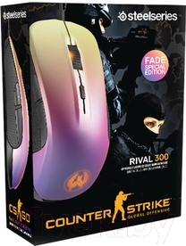 Мышь SteelSeries Rival 300 CS:GO Fade Edition (62279)