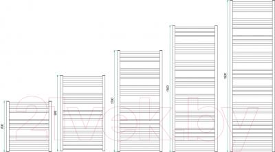 Полотенцесушитель водяной Grota Classic 120x48