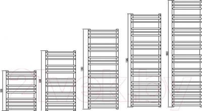 Полотенцесушитель водяной Grota Forte 120x63