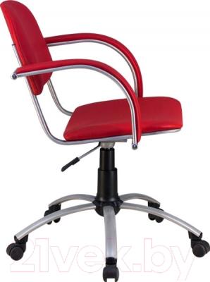 Кресло офисное Metta MA-70 Al (экокожа, красный)