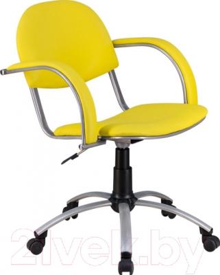 Кресло офисное Metta MA-70 Al (экокожа, желтый)