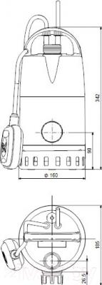 Дренажный насос Grundfos Unilift CC9 A1 (96280970)