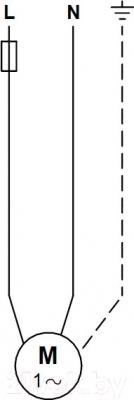 Циркуляционный насос Grundfos UPSD 32-50 180 (95906413) - схема подключений