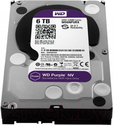 Жесткий диск Western Digital Purple NV 6TB (WD6NPURX)