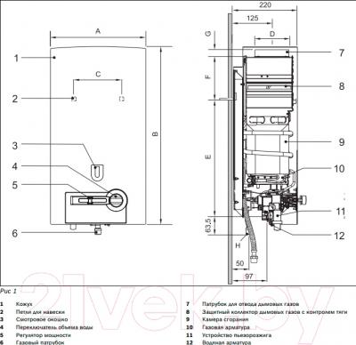 Газовая колонка Bosch WR 10-2P