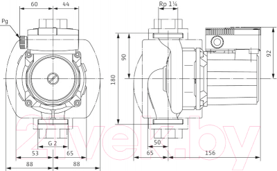 Циркуляционный насос Wilo TOP-S 30/4 EM