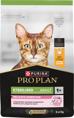 

Сухой корм для кошек, Sterilised с курицей